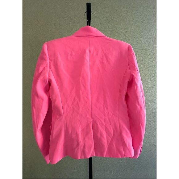 Generation Love Delilah Crepe Blazer in Ultra Pink Size XS - Picture 3 of 8